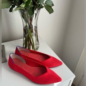 Rothys Womens Flats -Flame 6.5 m